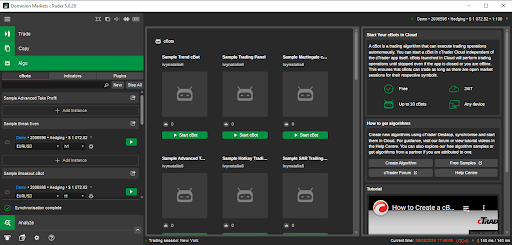 cTrader Algo